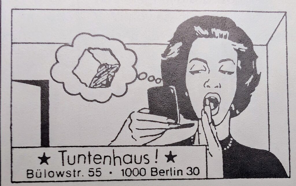 Tuntenhaus Berlin Bülowstrasse 1982