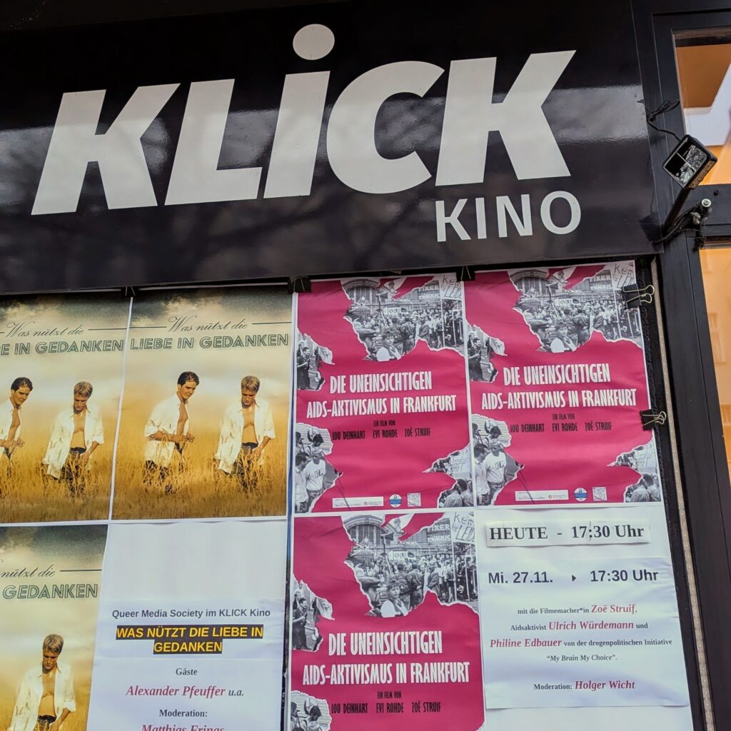 Die Uneinsichtigen, Screening im Klick Kino Berlin am 27. November 2024